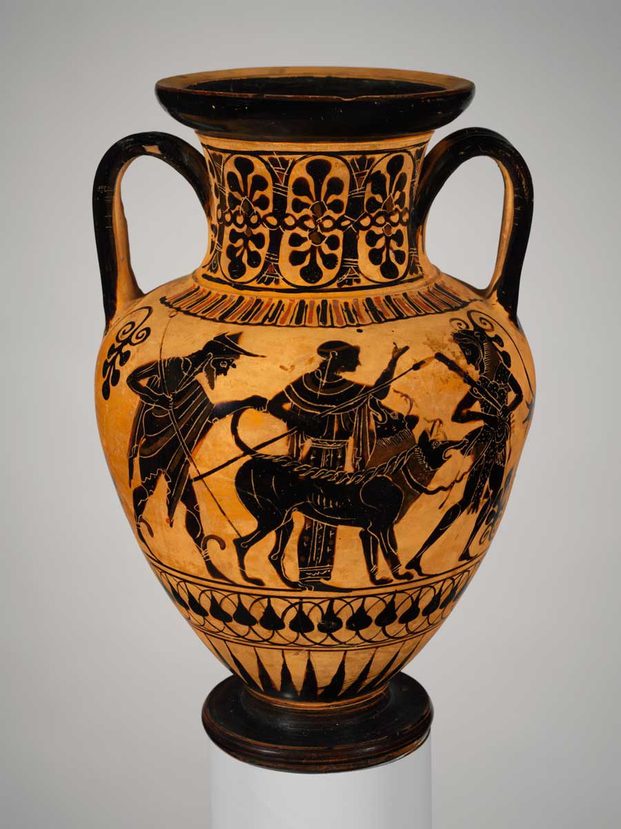 hermes athena herakles kerberos