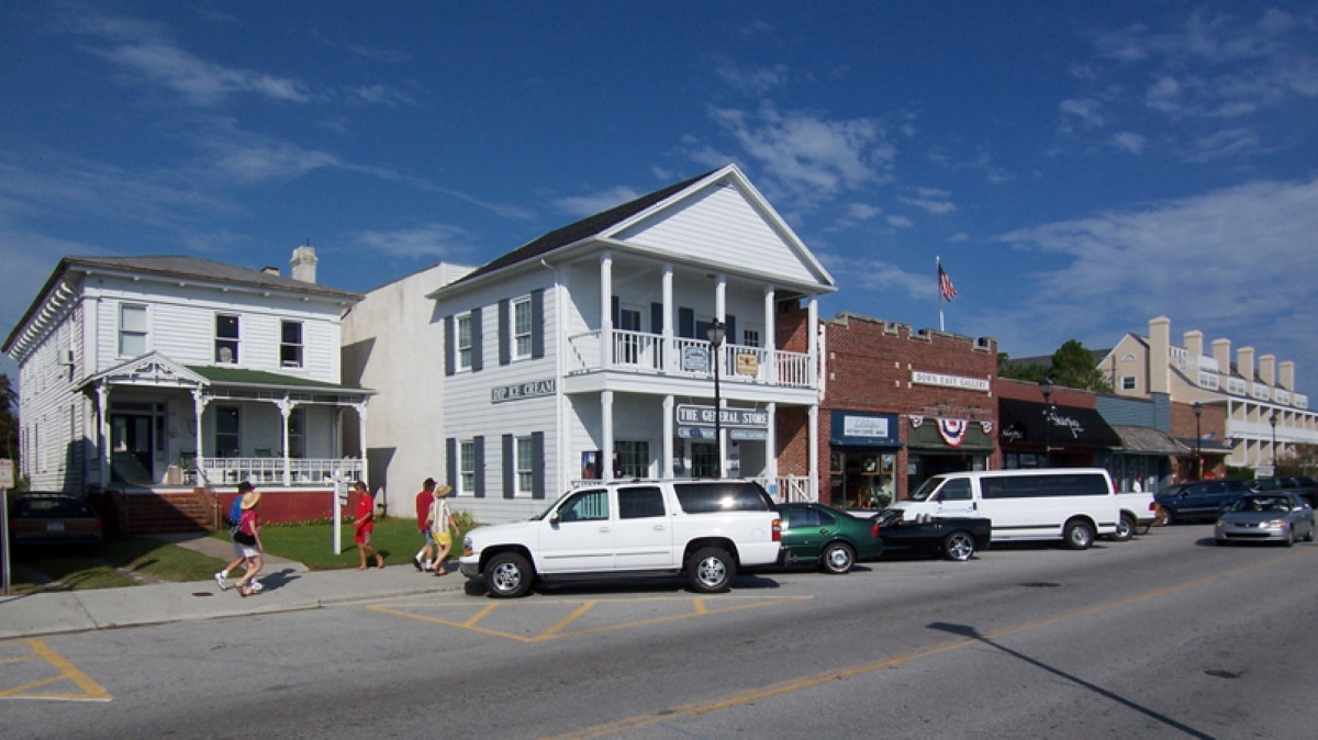 historic homes downtown beaufort north carolina