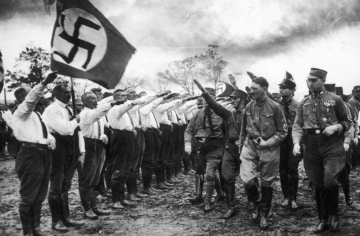 hitler hess propaganda photo