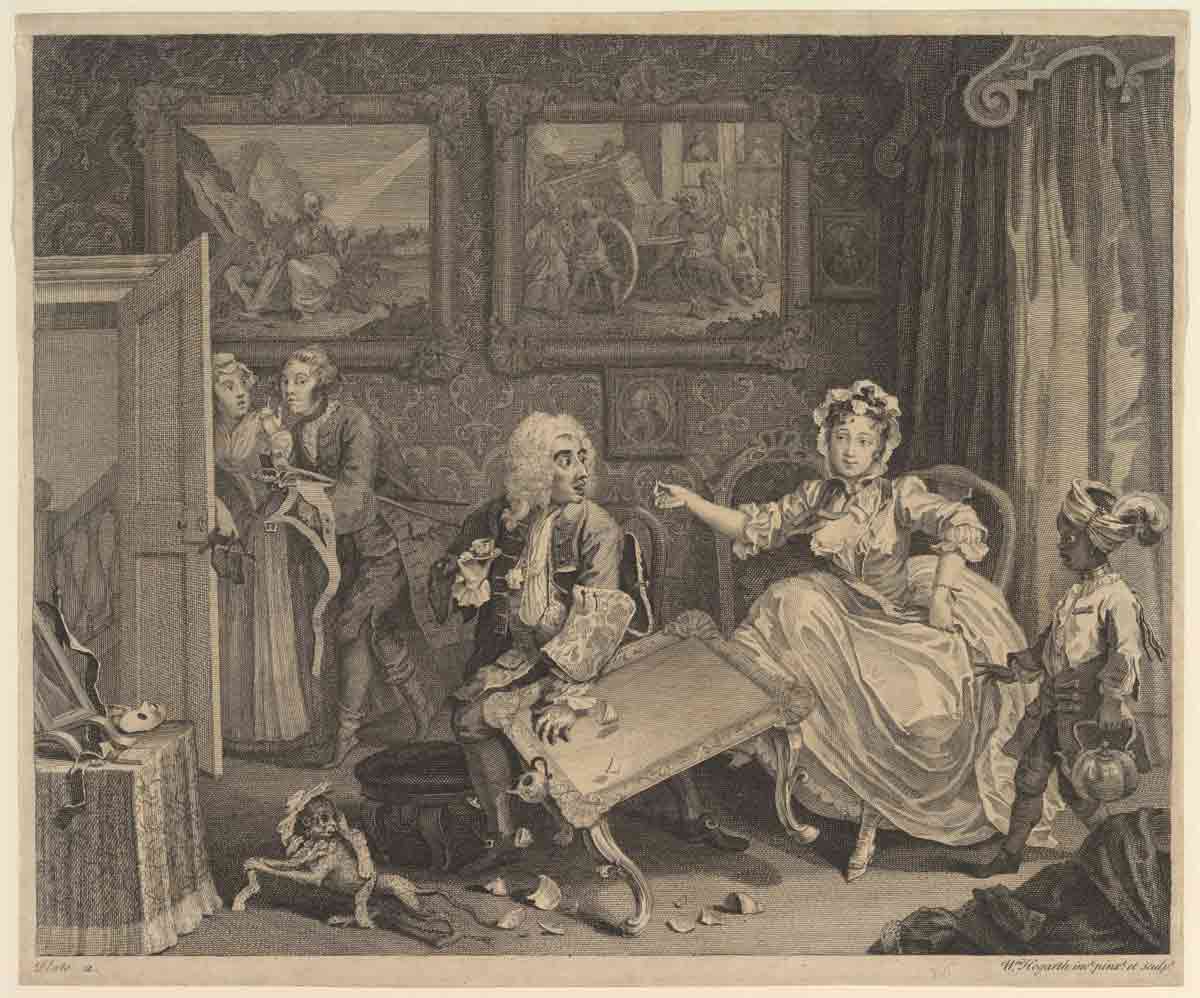 hogarth harlot print