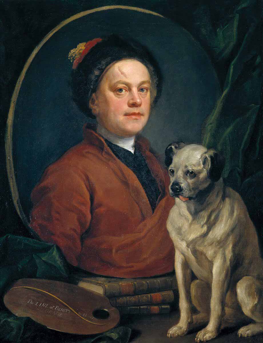 hogarth pug painting