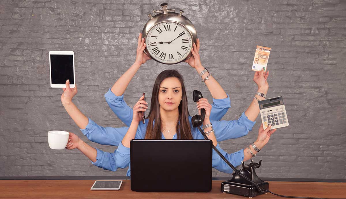 is multitasking possible women at work