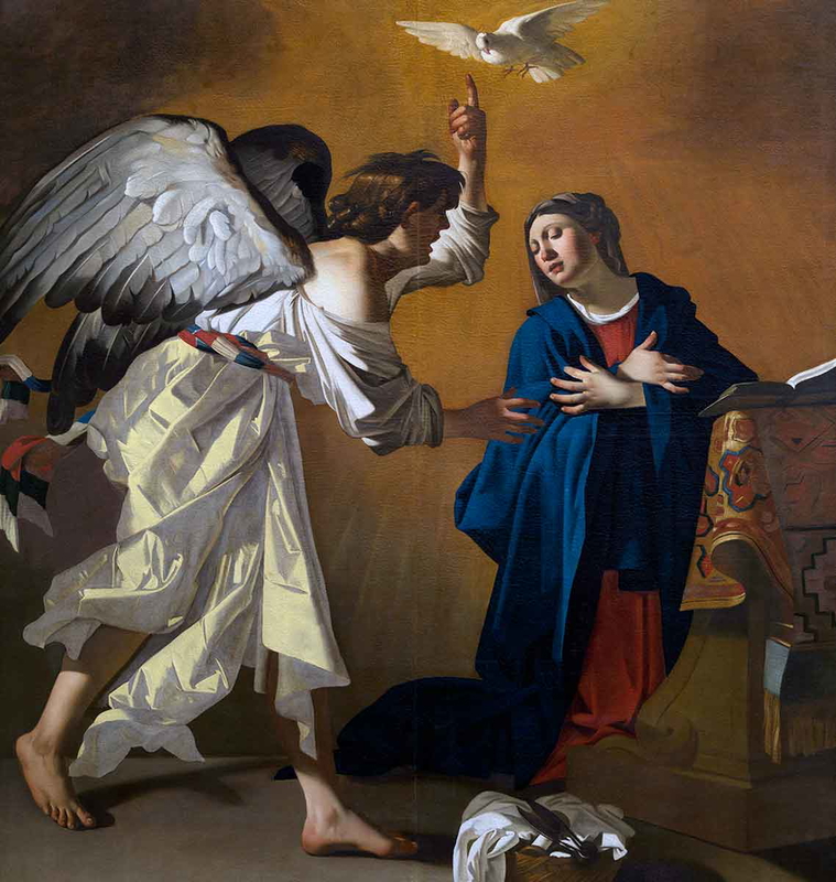 janssens the annunciation painting