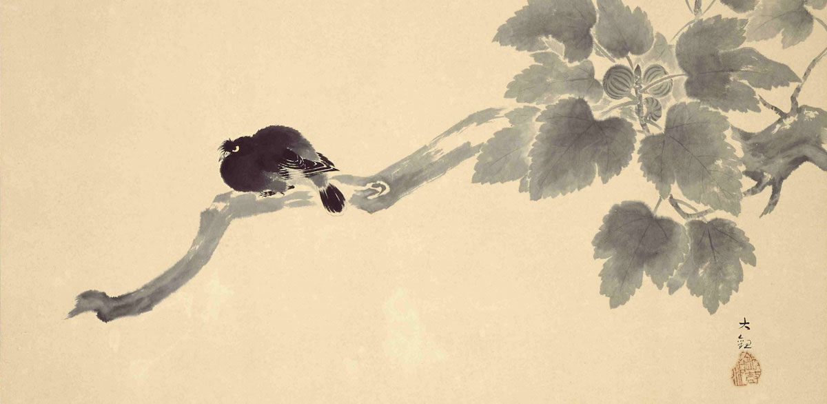 japanese artist yokoyama taikan haubenmaina