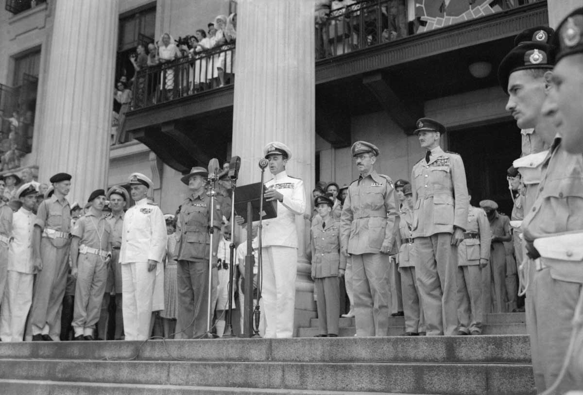 japanese surrender singapore