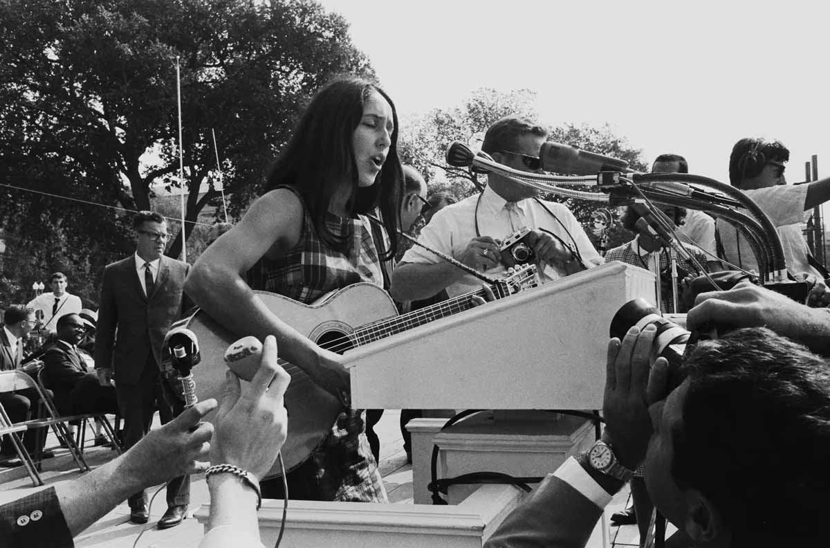 joan baez march on washington