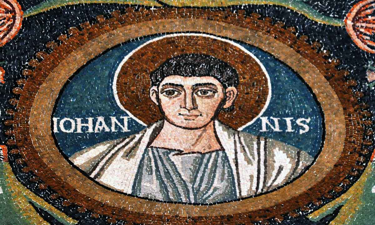 john the apostle ravenna mosaic