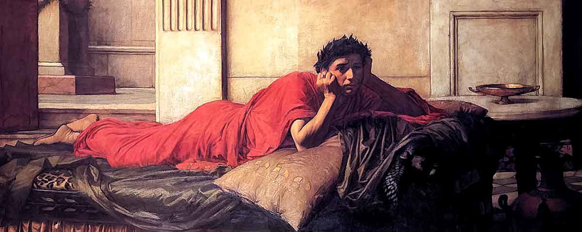 john william waterhouse the remorse of nero