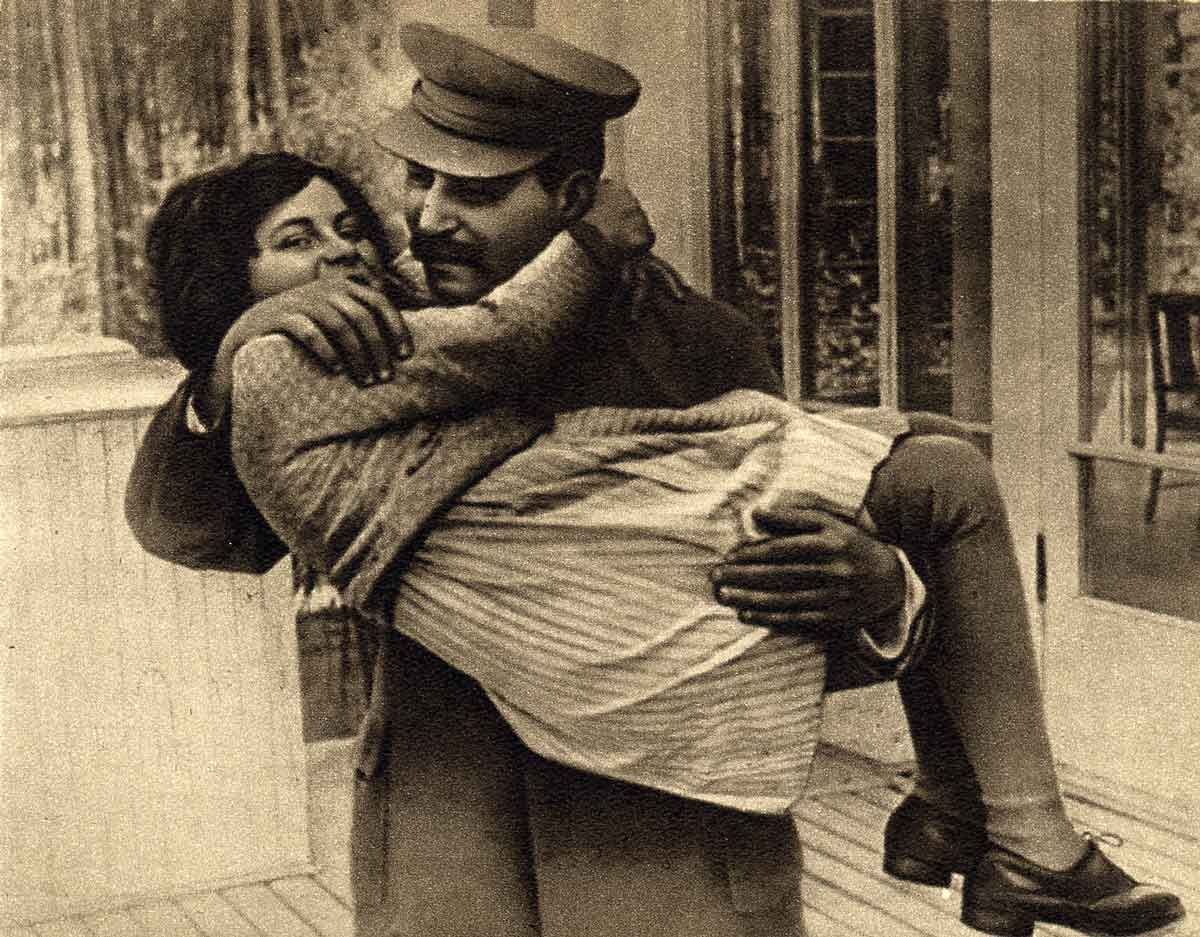 josef stalin and svetlana