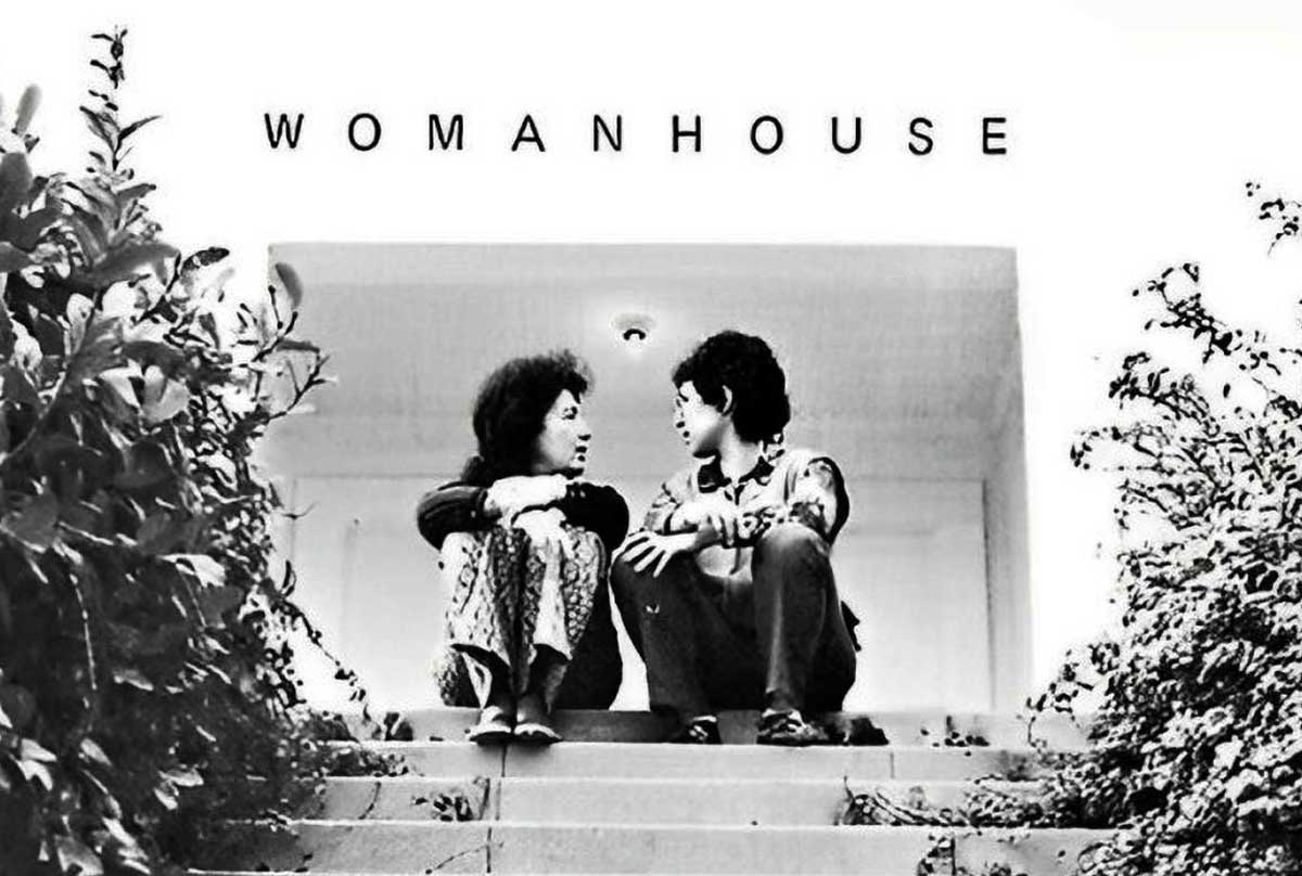 judy chicago miriam schapiro womanhouse photograph