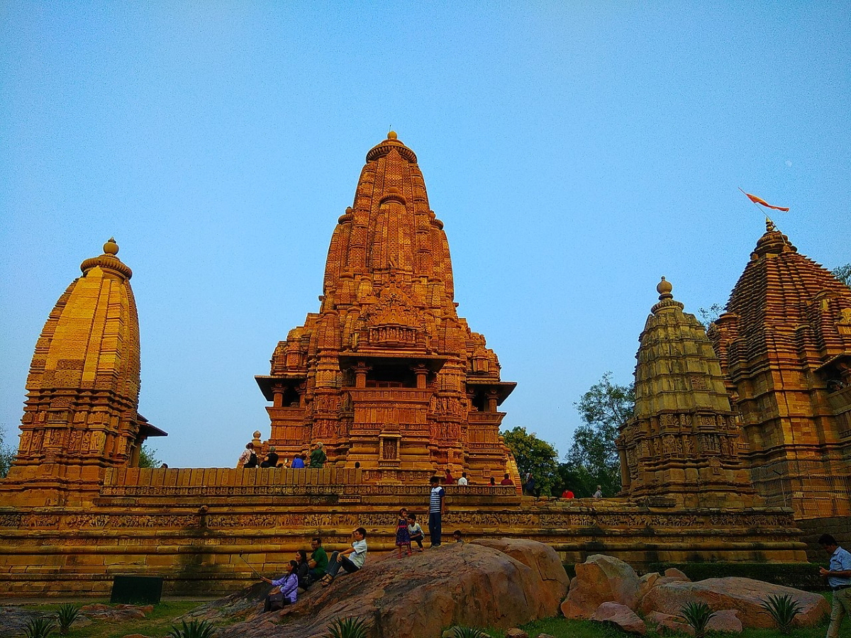 khajuraho group monuments madhya pradesh india