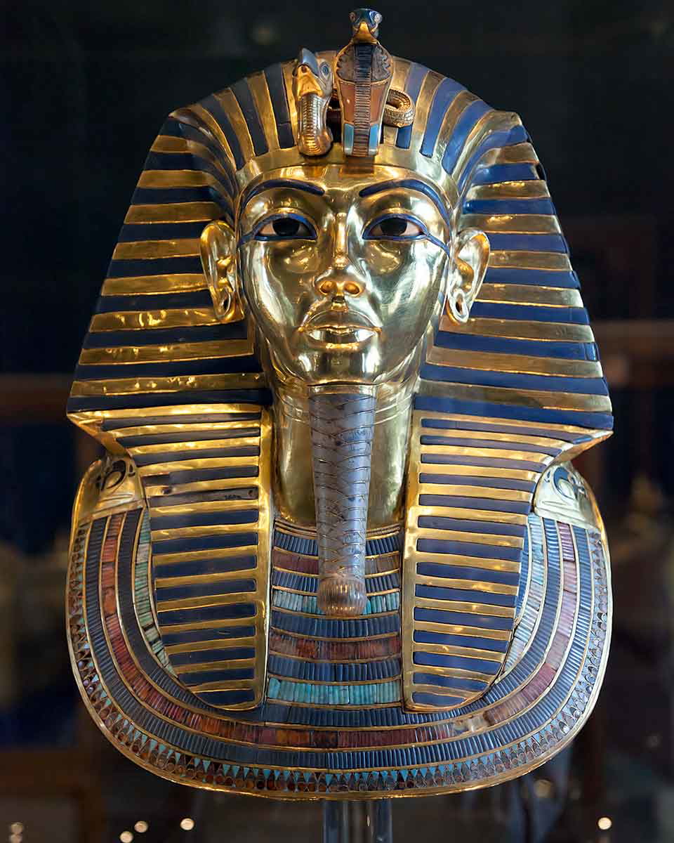 king tut funerary mask