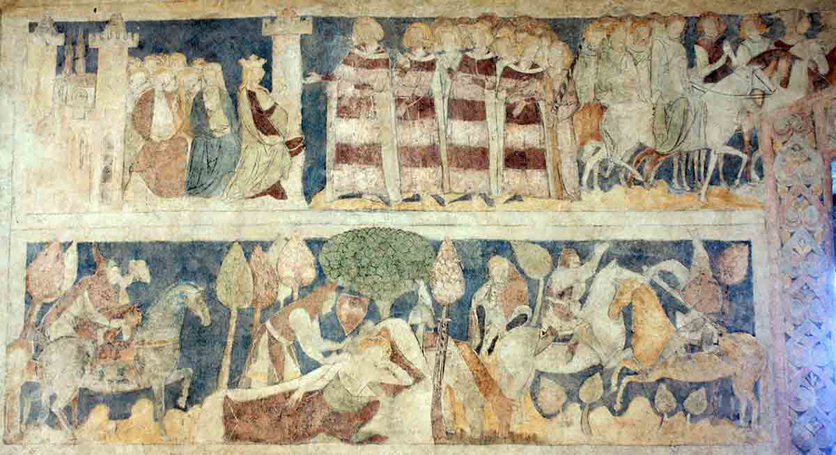 lancelot proper scenes depicted siedlecin castle cc by 3.0