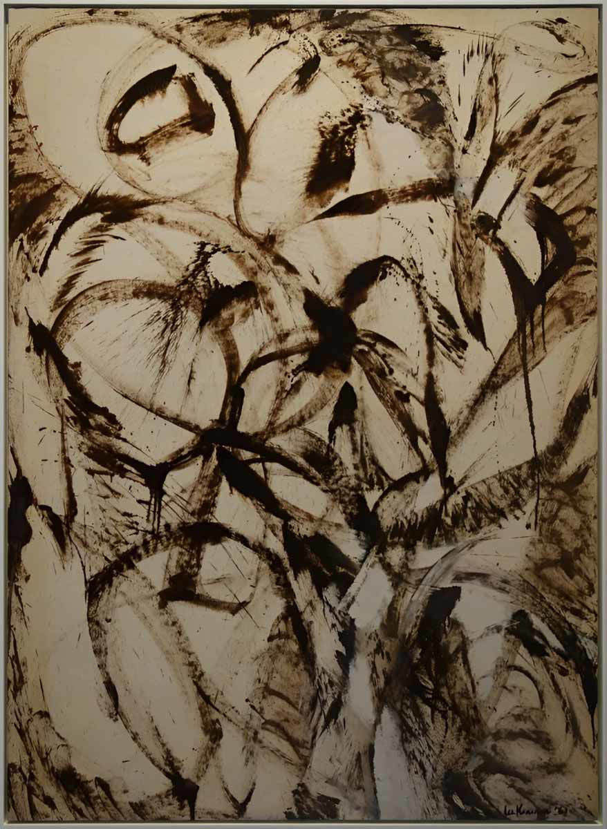 lee krasner assault on solar plexus painting