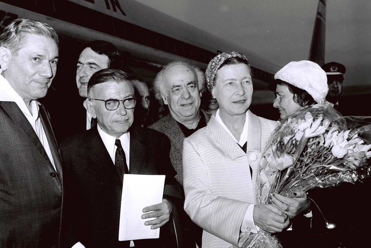 milner sartre simone de beauvoir photo