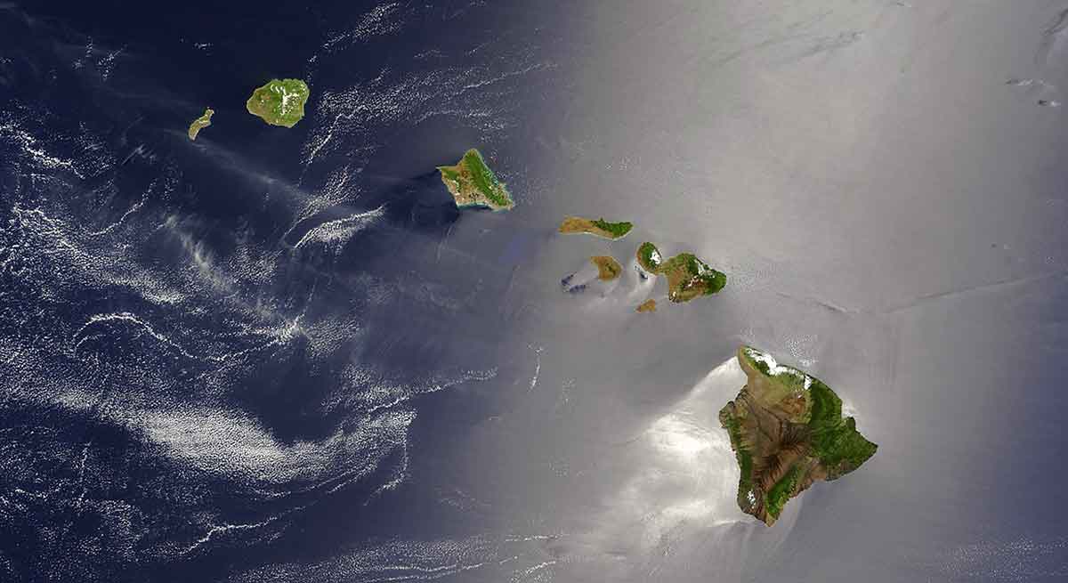 nasa satellite view hawaii