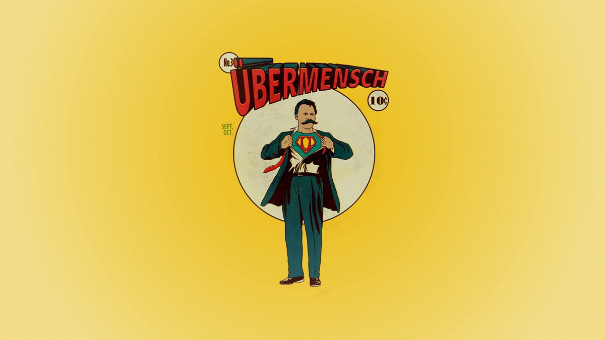 nietzsche ubermensch cartoon