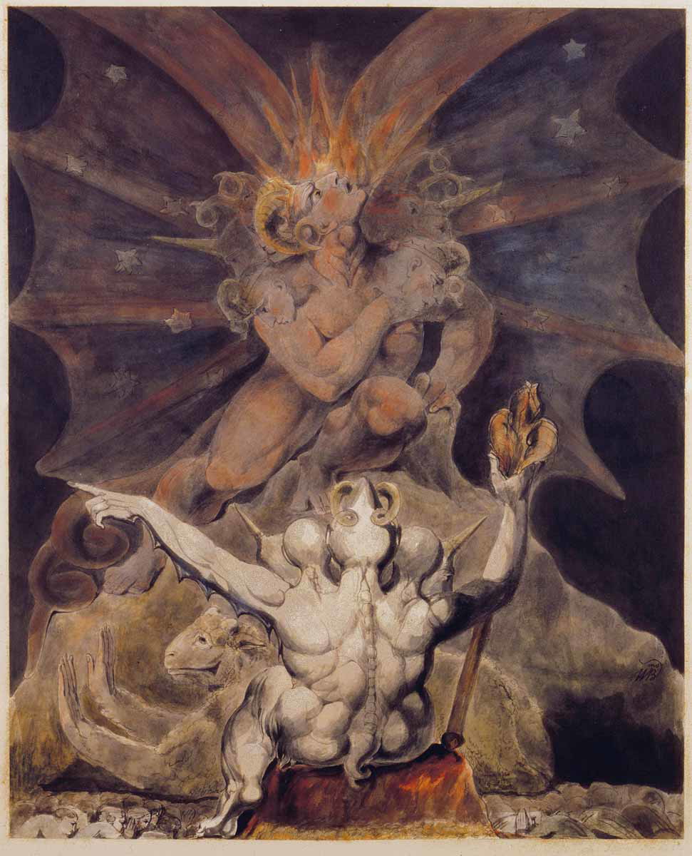 number beast 666 william blake antichrist