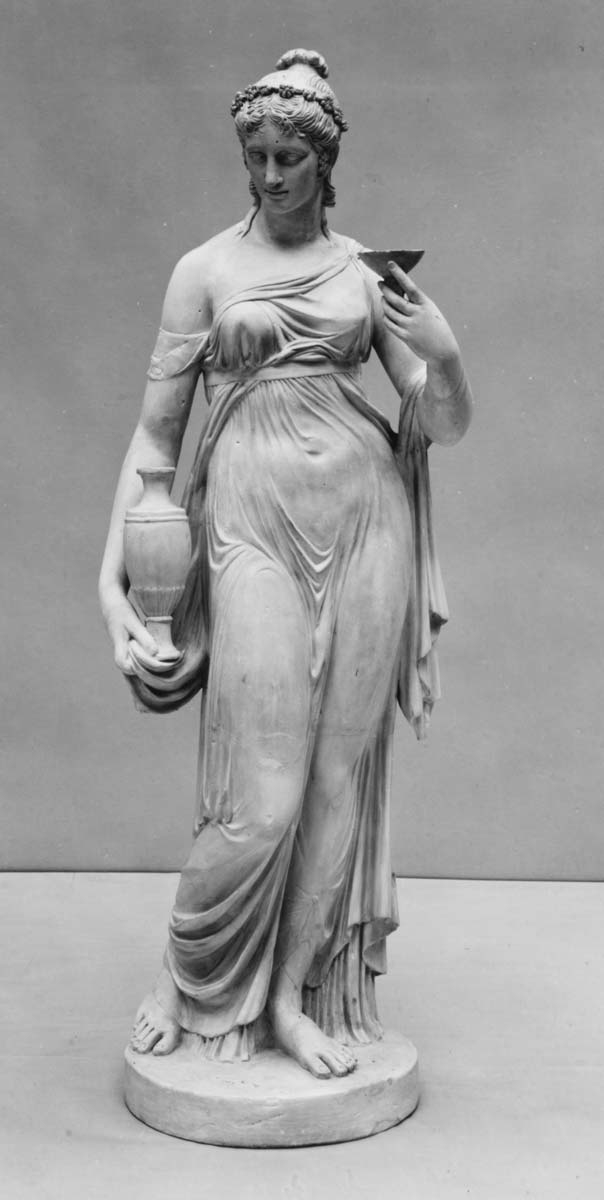 nymph polly plaster sculpture