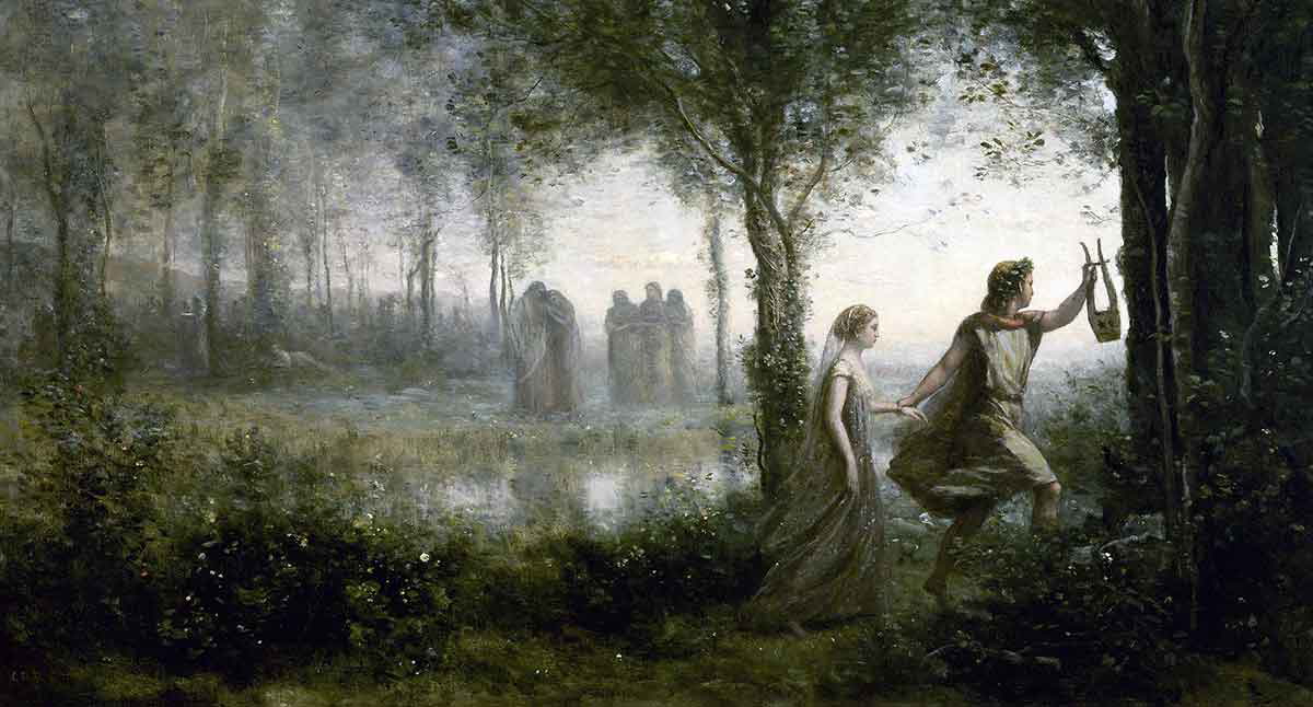 orpheus eurydice underworld painting