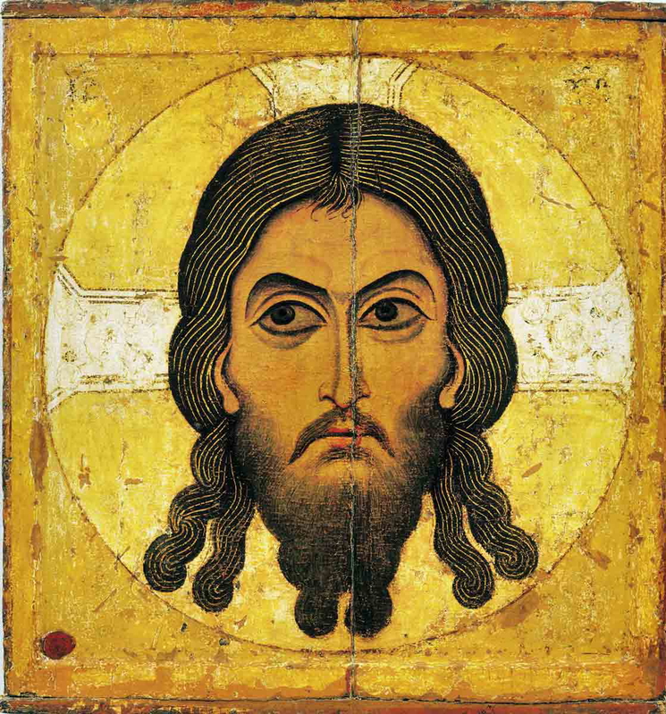 orthodox christian art savior icon painting