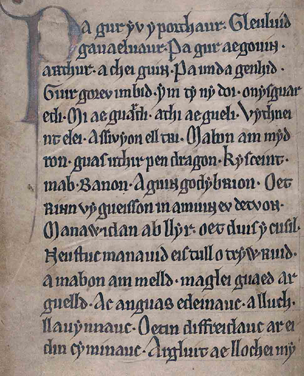 pa gur ms peniarth 1 folio 47r