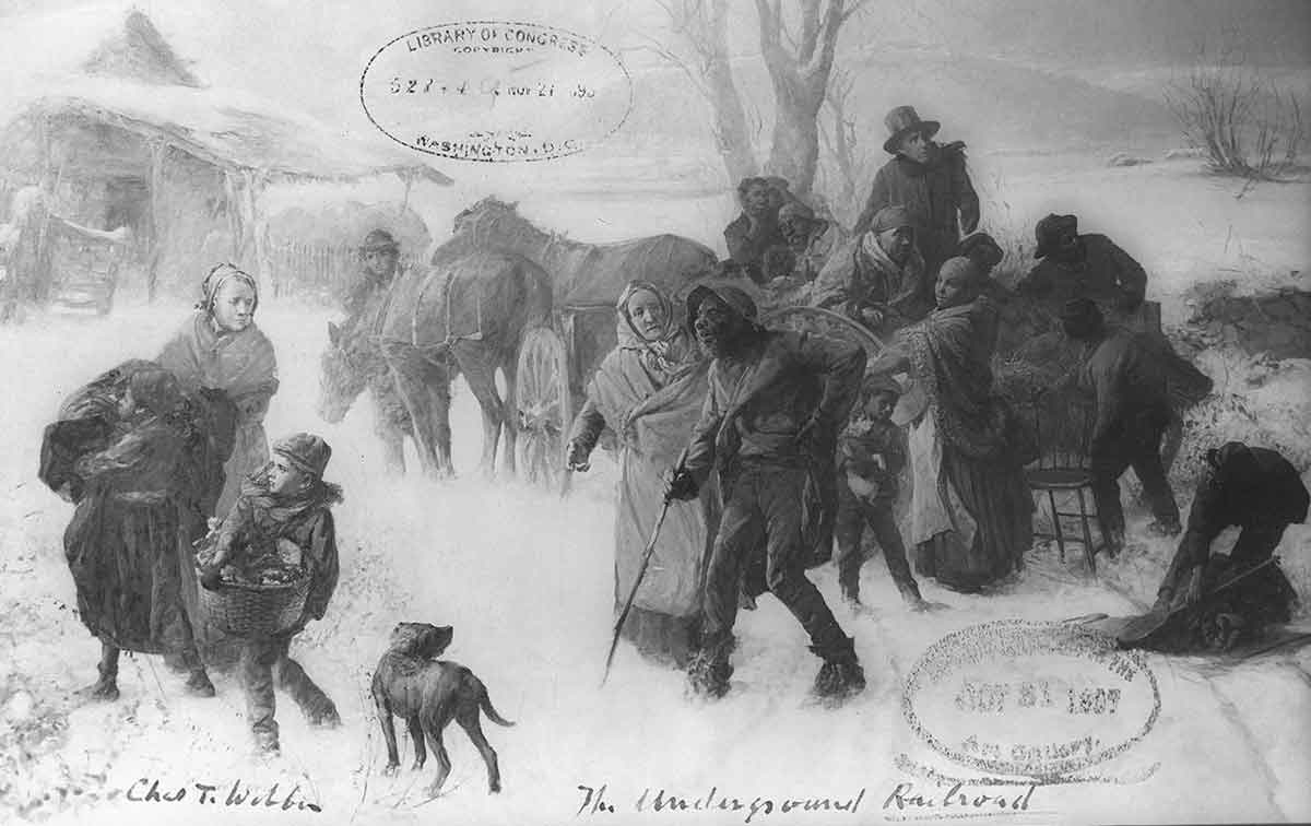 people escaping slavery