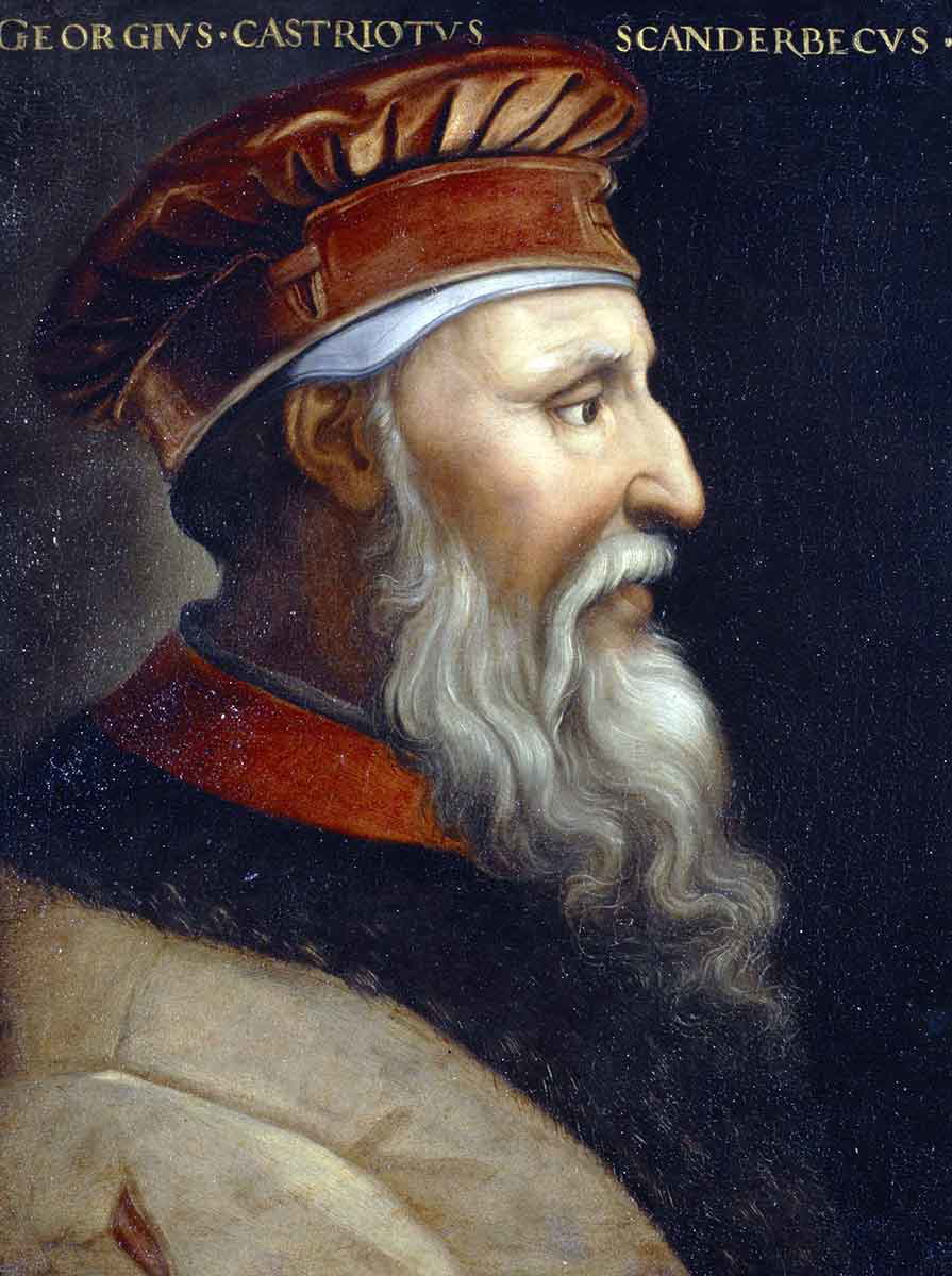 portrait giorgio skanderbeg gallery uffizi