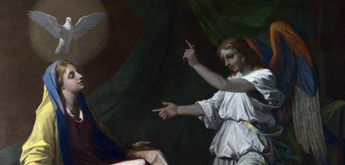 poussin the annunciation painting