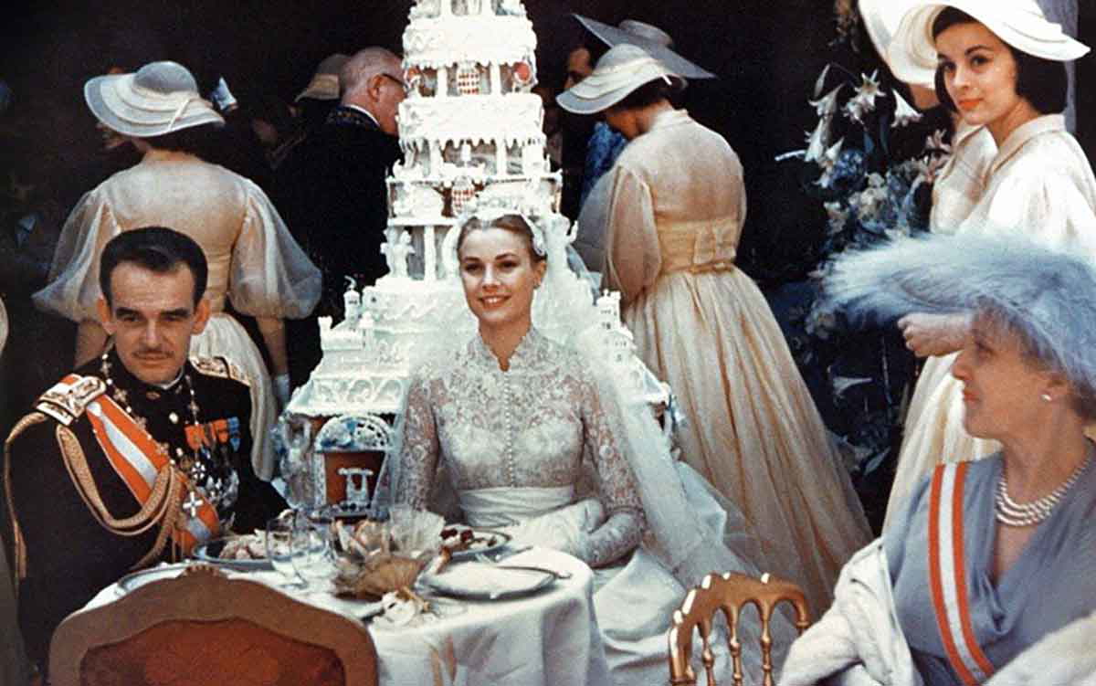 princess grace prince rainier wedding reception