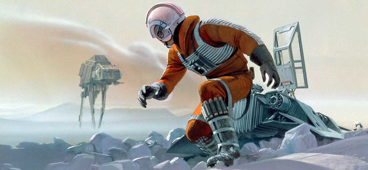 ralph mcquarrie luke on hoth