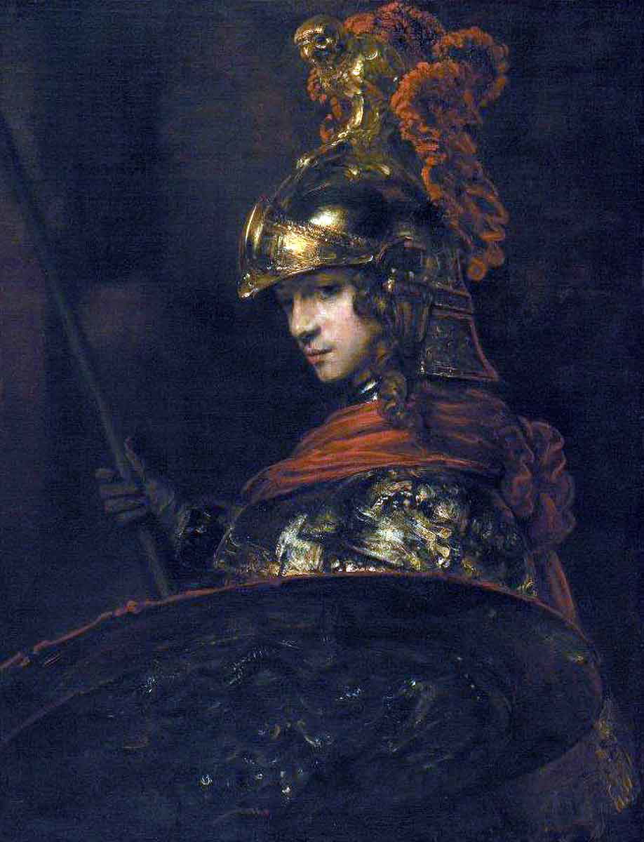 rembrandt pallas athene