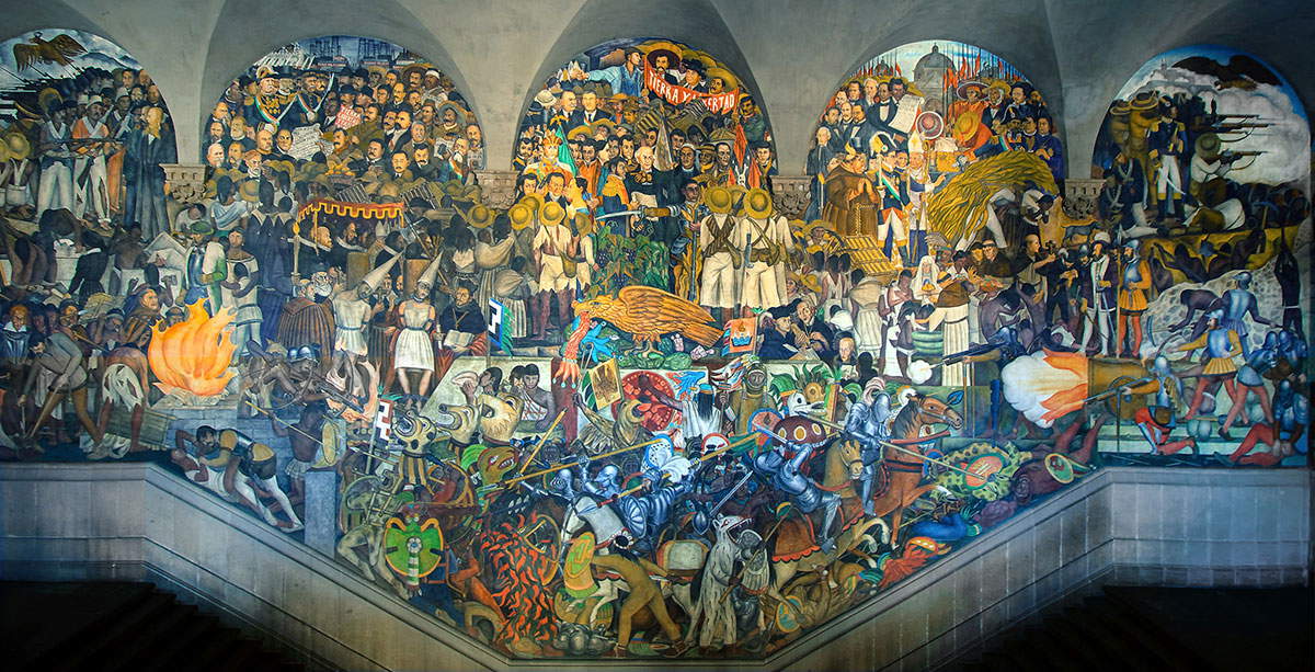 rivera history painting