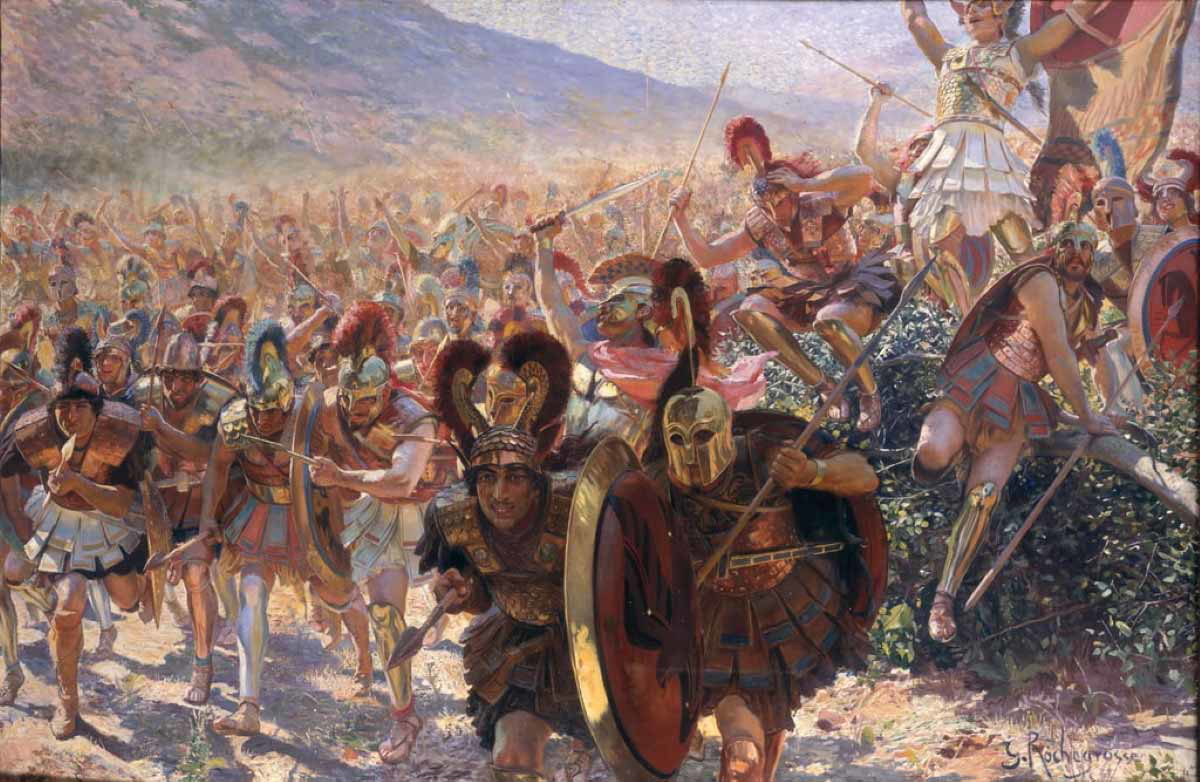 rochegrosse battle marathon painting