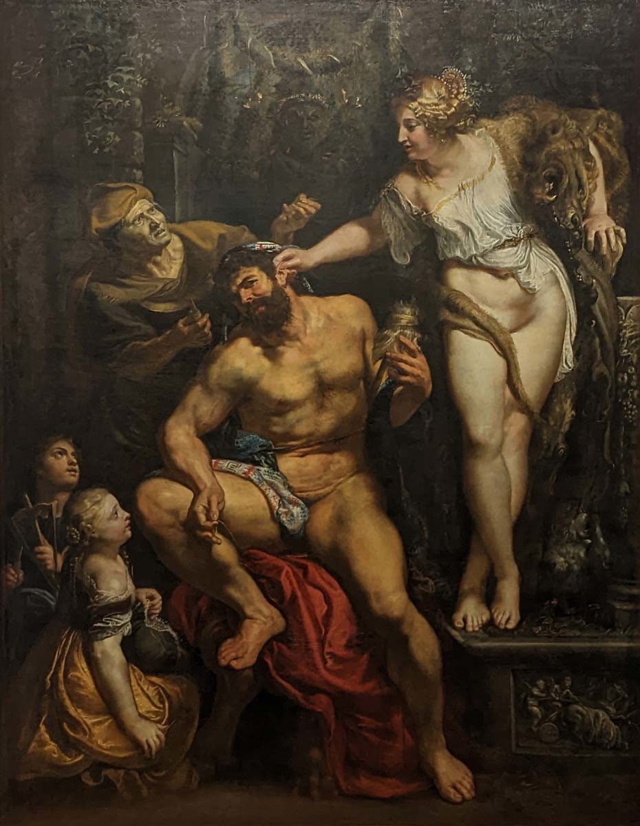 rubens heracles omphale painting