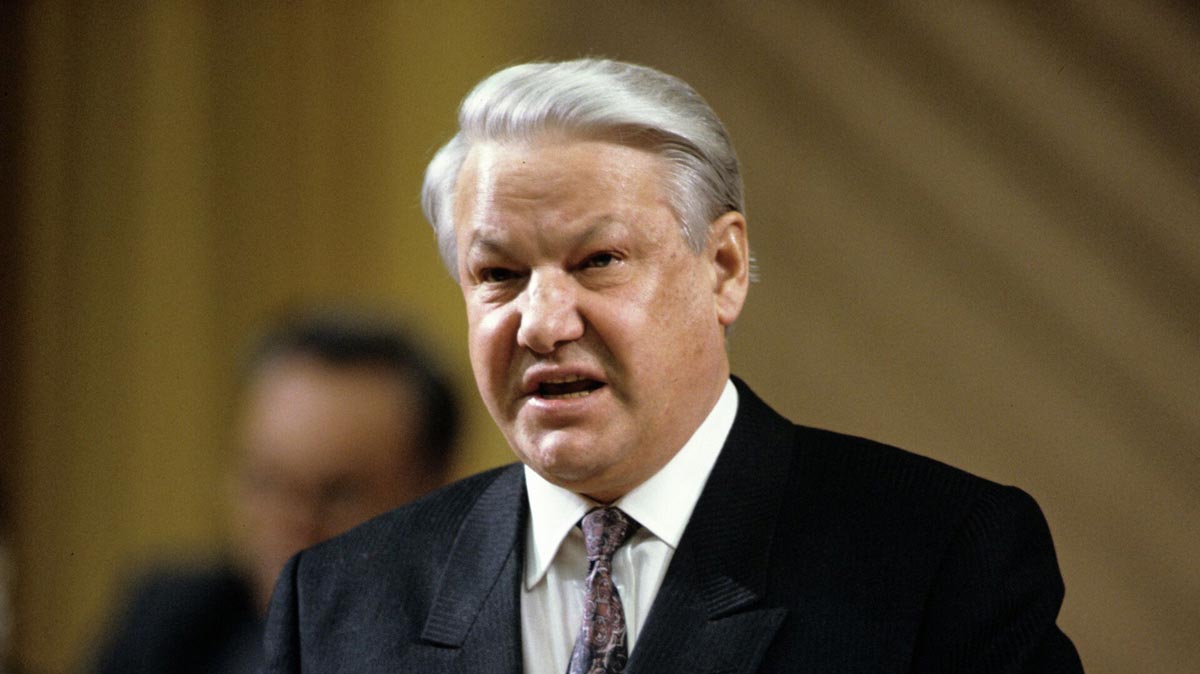 russian constitutional crisis yeltsin portrait