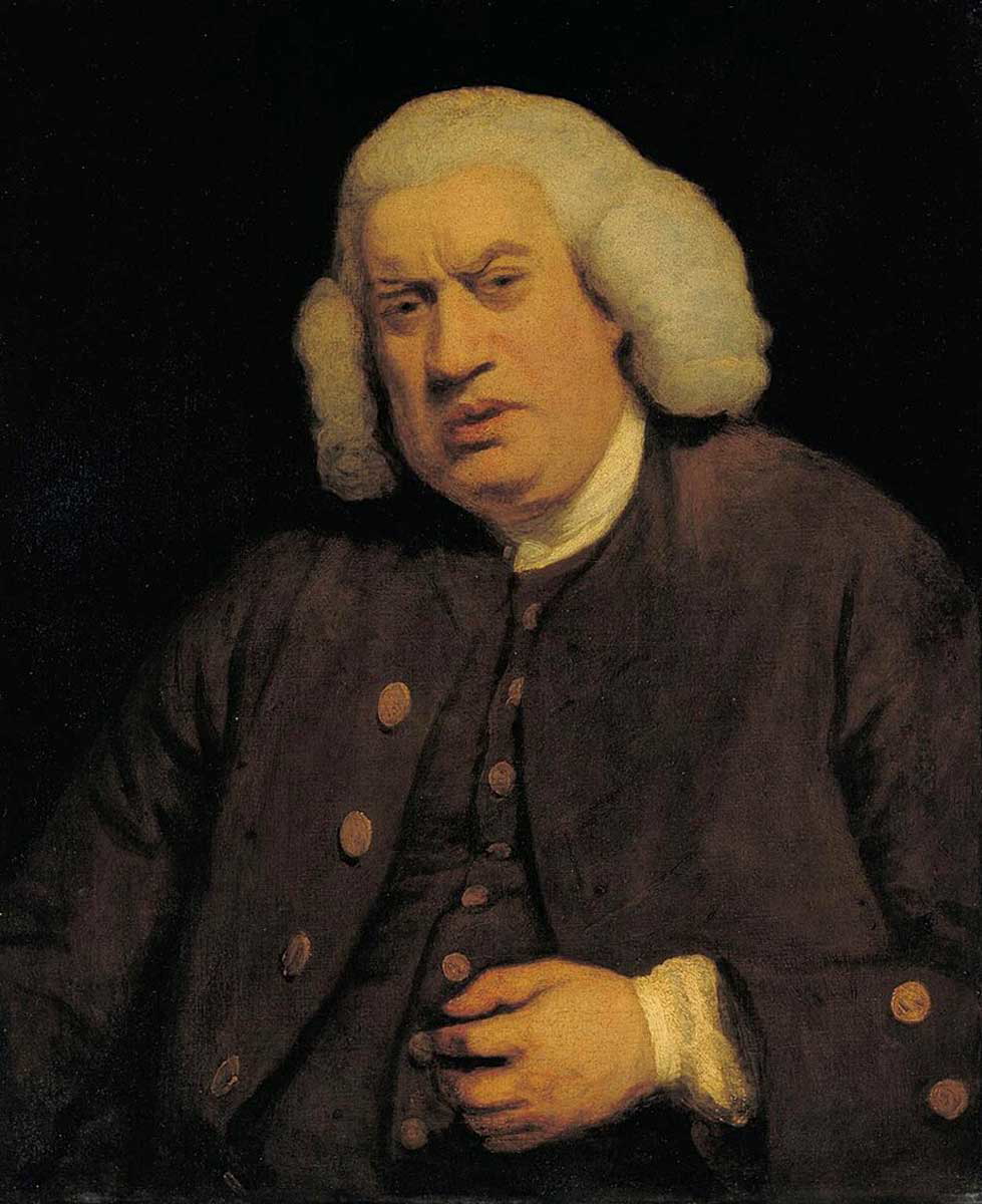 samuel johnson portrait joshua reynolds