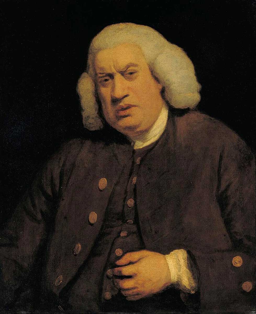 samuel johnson portrait joshua reynolds