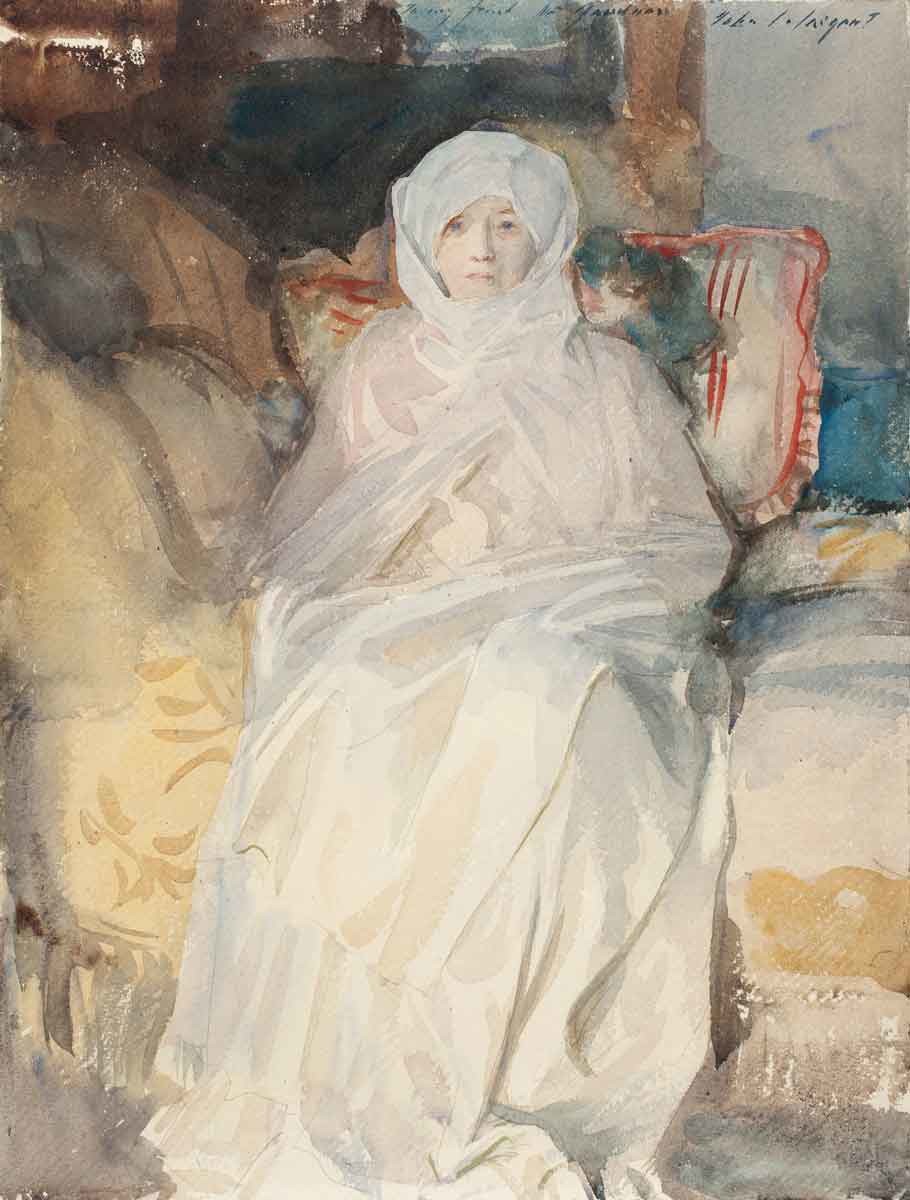 sargent gardner white painting