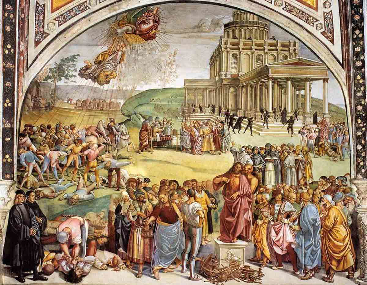 sermon deeds antichrist luca signorelli