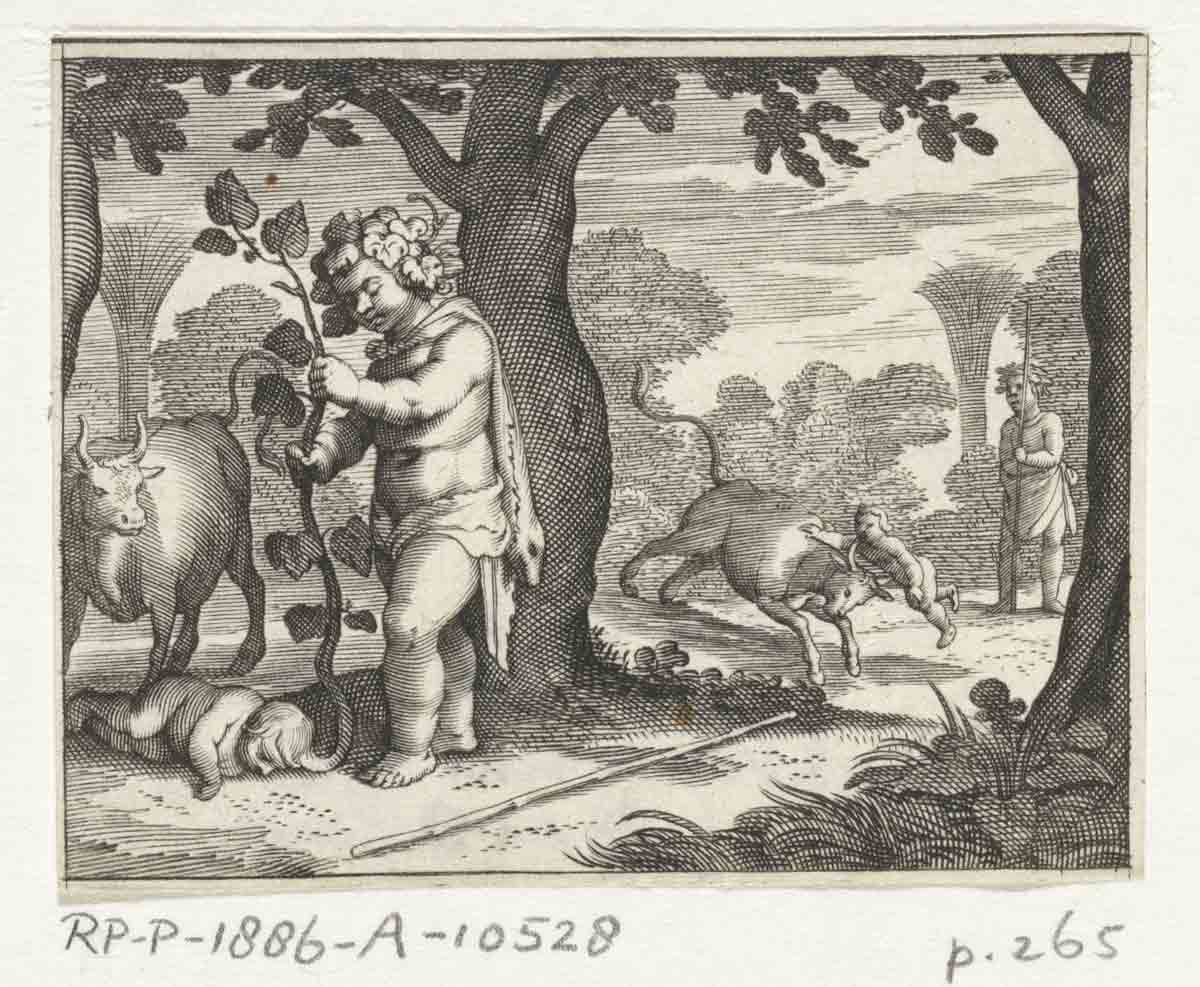 serwouters bacchus ampelus engraving