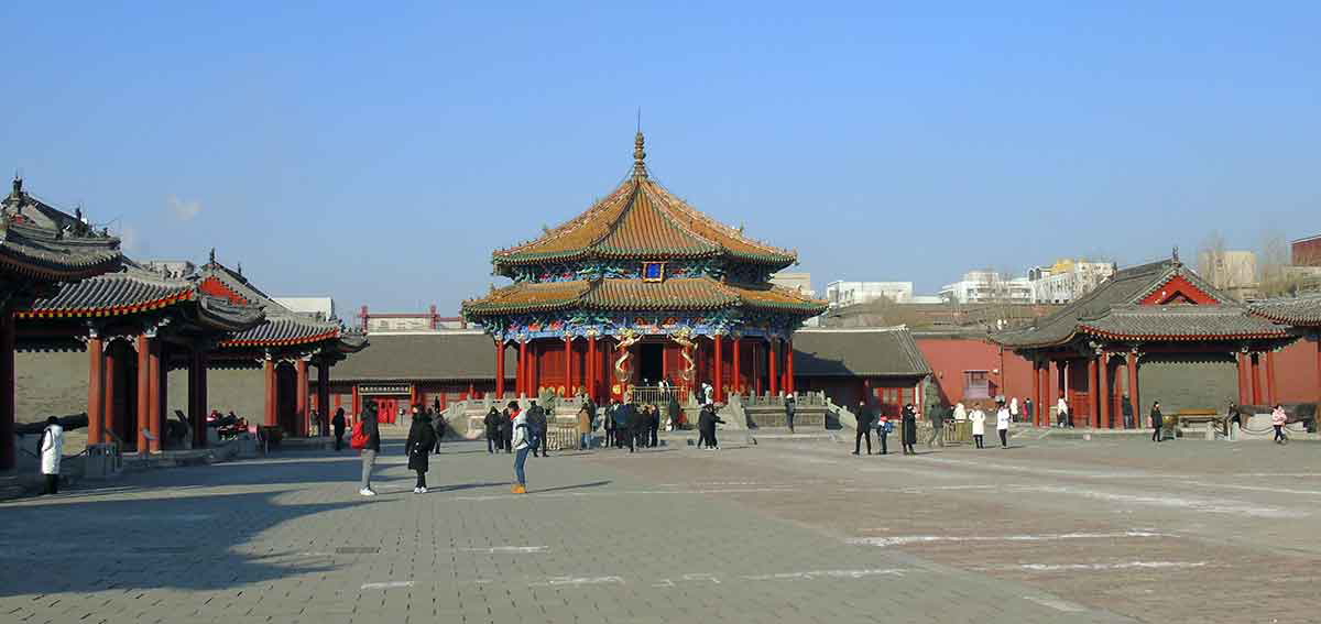 shenyang imperial palace qing dynasty