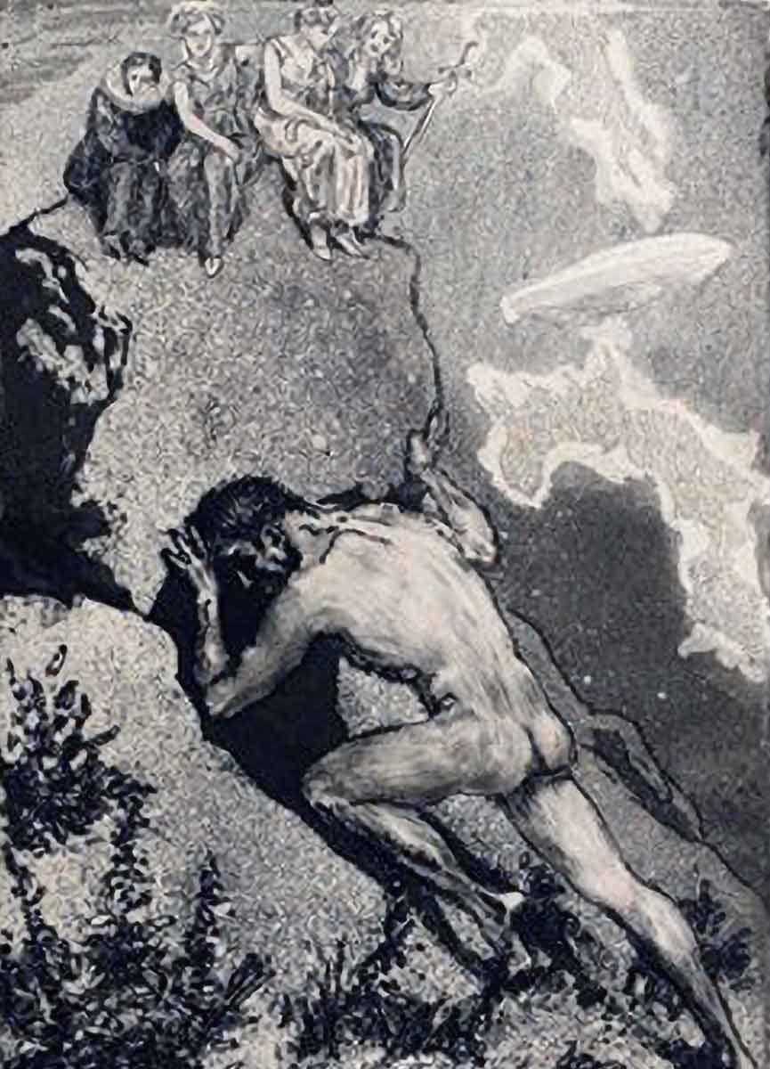 sisyphus pushing his rock uphill