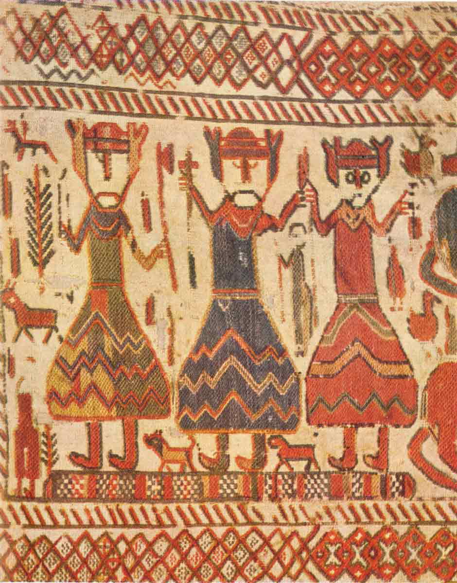 skog church tapestry freyr