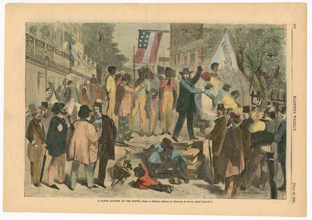 slave auction new orleans 1861
