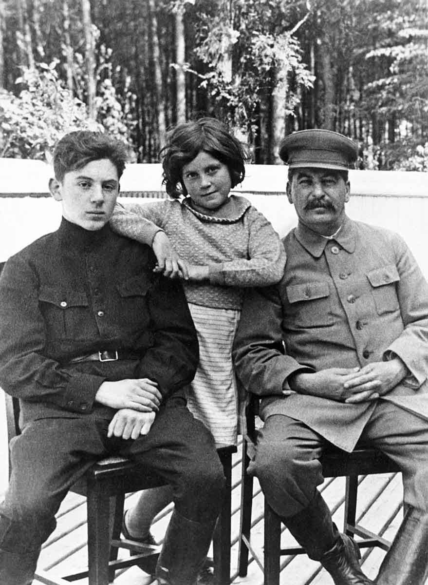 stalin and children