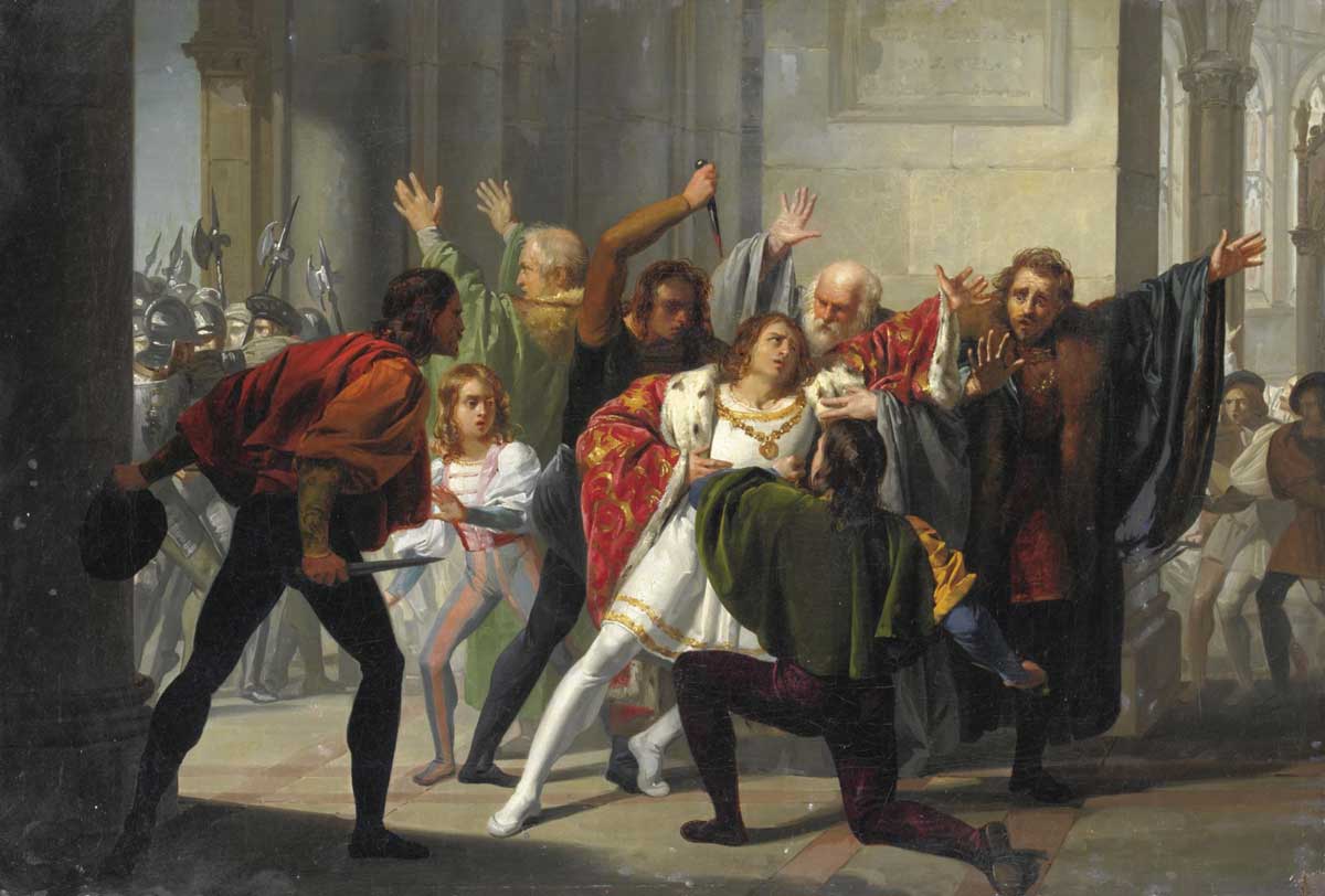 stefano ussi la congiura dei pazzi