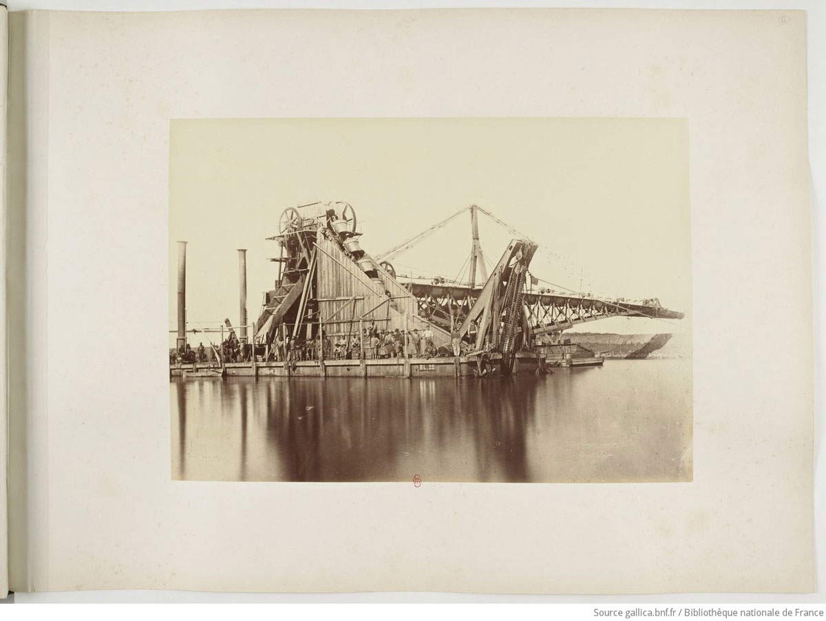 suez canal excavation