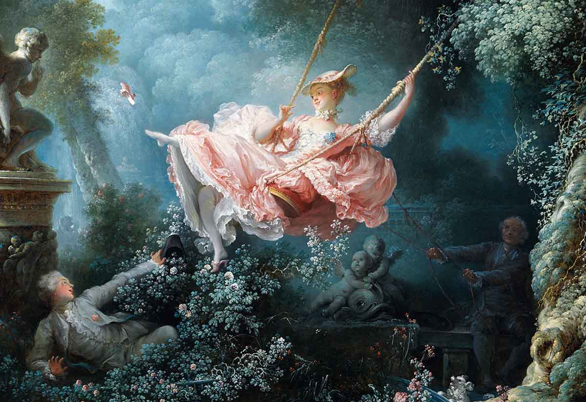 swing jean honoré fragonard painting