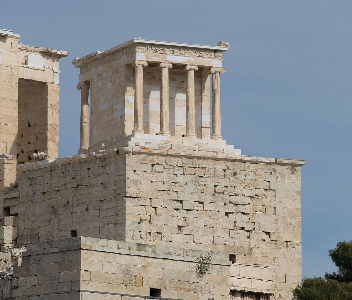 temple athena nike acropolis athens greece